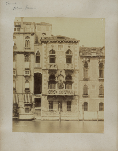 Venecia. Palacio Fasano