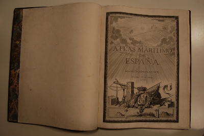Atlas Marítimo español (Portada)
